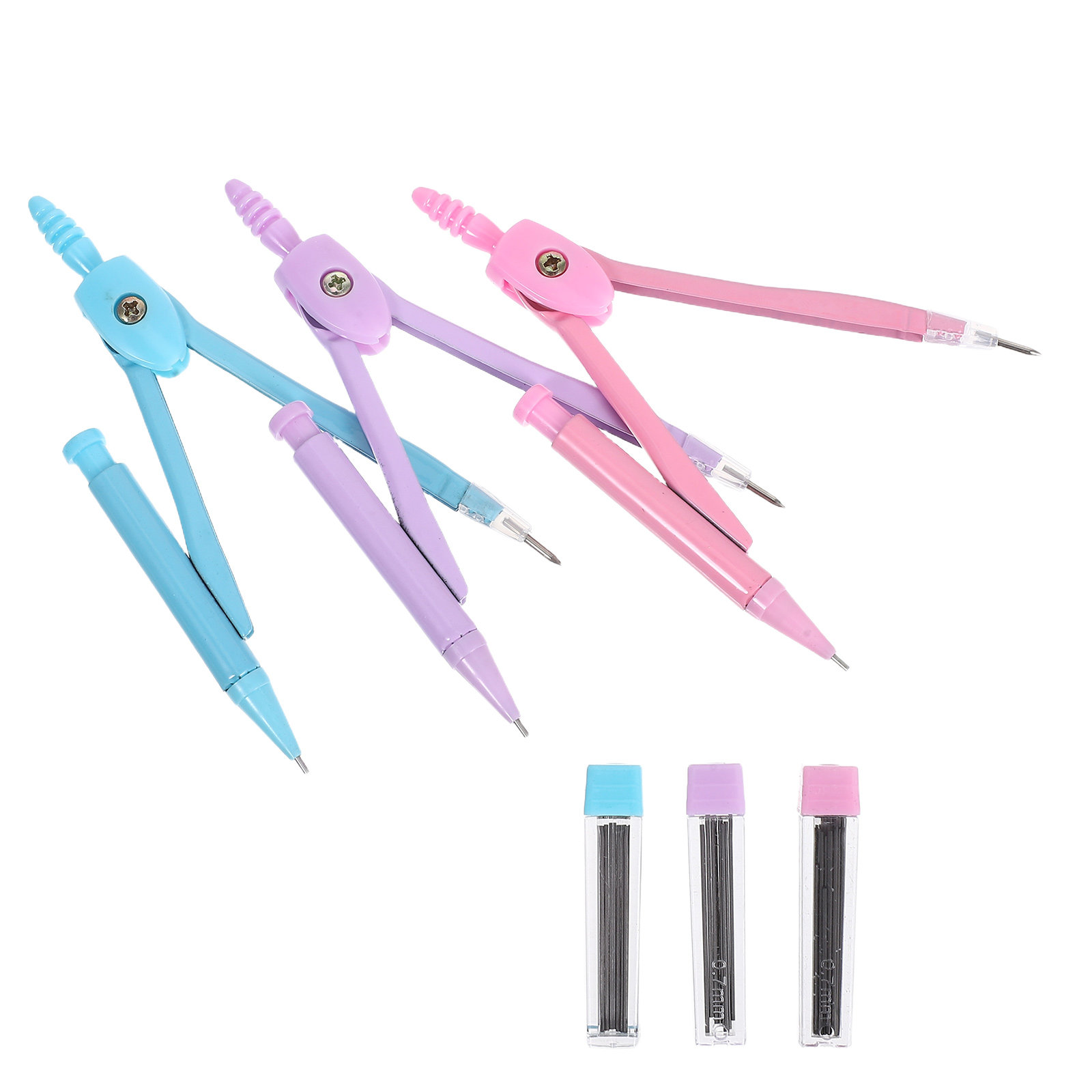 Stainless Steel Compass Set Pr - Math Geometry Set With Compass ulasan dan harga