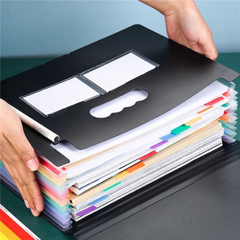 Superior-3X 13 Pockets Expandi - Expandable Accordion File Folder 13 Pockets ulasan dan harga