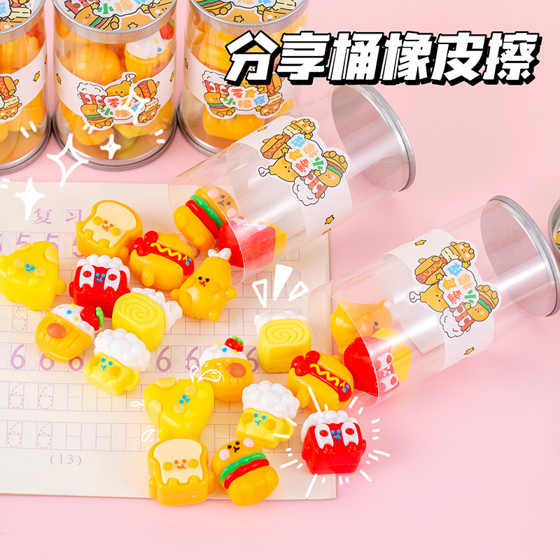 Creative Cartoon Snack Eraser  - School Supplies ulasan dan harga