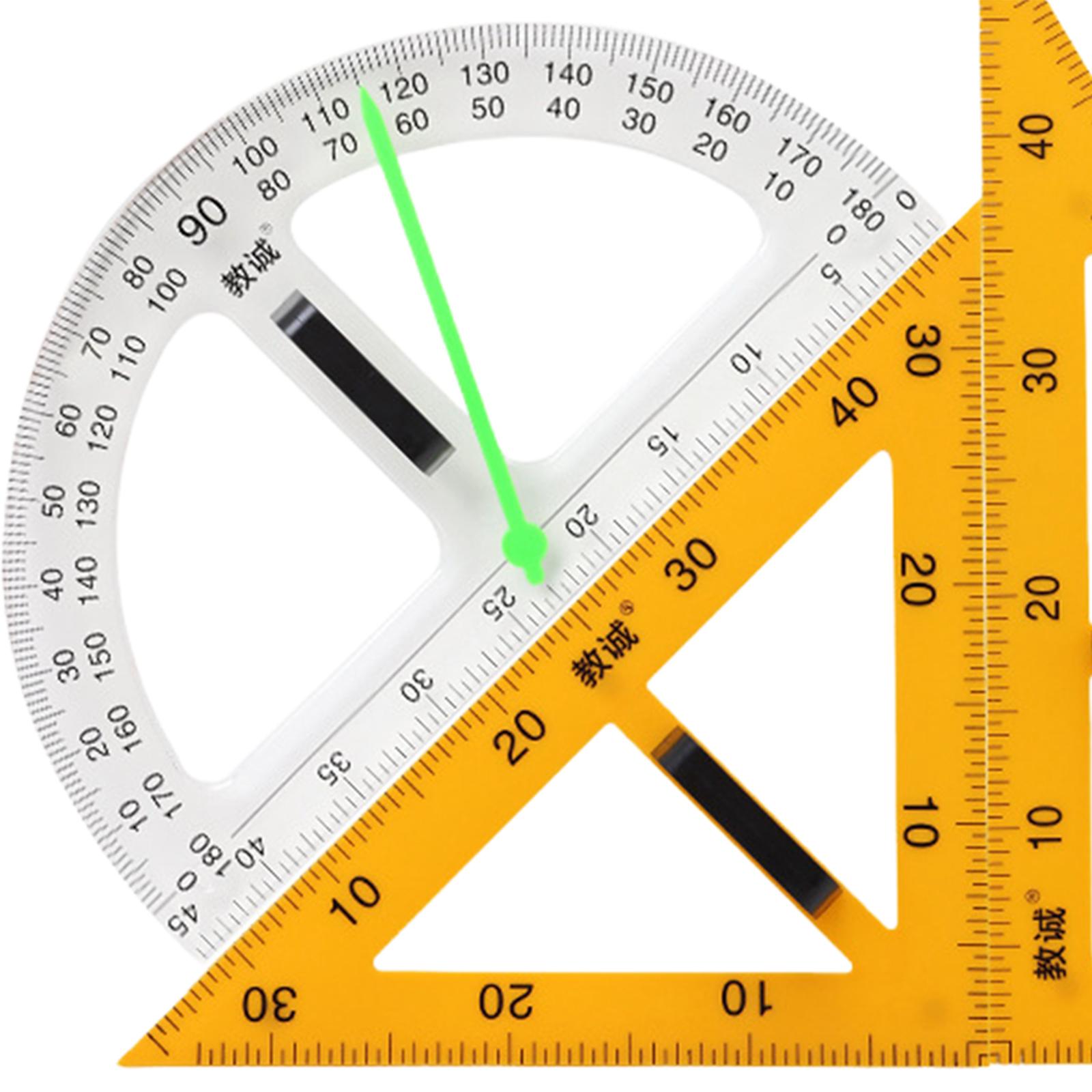 Math Geometry Ruler Set for Bl - Math Geometry Set With Compass ulasan dan harga